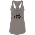 thumbnail image 1 of Can't Work Today. .Arm In A Cast Racerback Tank, 1 of 2