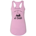 thumbnail image 1 of Can't Work Today. .Arm In A Cast Racerback Tank, 1 of 3