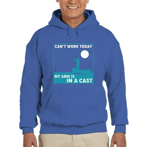 Can't Work Today Hoodie Men -GoatDeals Designs, Male 3X-Large