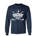 thumbnail image 1 of Can't Work Today I'm Feelin' A Little Under Par Sarcastic Humor Novelty Men's Long Sleeve Shirts, 1 of 3