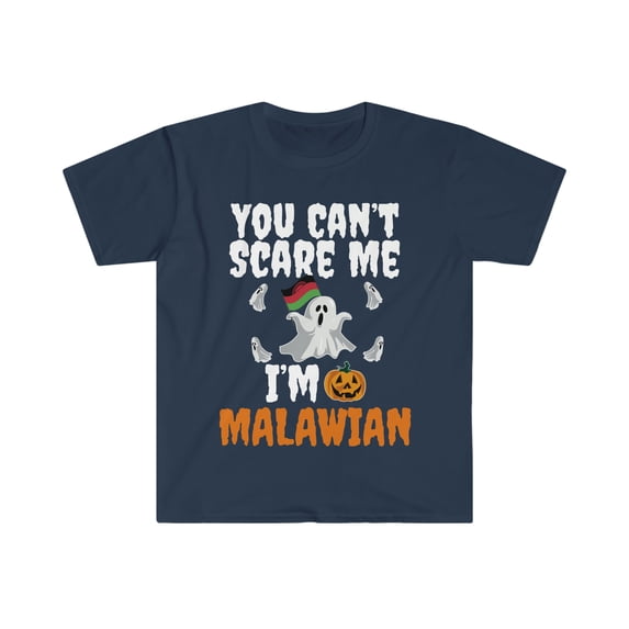 Can't scare I'm Malawian Halloween Unisex T-shirt S-3XL Malawi