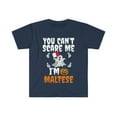 thumbnail image 1 of Can't scare I'm Maltese Halloween Unisex T-shirt S-3XL Malta, 1 of 2