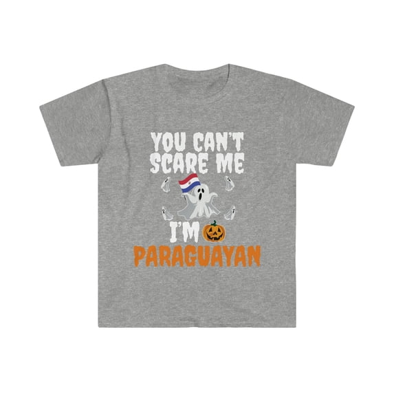 Can't scare I'm Paraguayan Halloween Unisex T-shirt S-3XL Paraguay