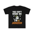 thumbnail image 1 of Can't scare me I'm Jamaican Halloween Unisex T-shirt S-3XL Jamaica, 1 of 2