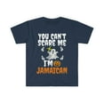 thumbnail image 1 of Can't scare me I'm Jamaican Halloween Unisex T-shirt S-3XL Jamaica, 1 of 2