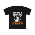 thumbnail image 1 of Can't scare me I'm Lithuanian Halloween Unisex T-shirt S-3XL Lithuania, 1 of 2