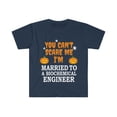 thumbnail image 1 of Can't scare me I'm Married to a Biochemical engineer Unisex T-shirt S-3XL, 1 of 2