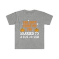 thumbnail image 1 of Can't scare me I'm Married to a Bus Driver  Unisex T-shirt S-3XL Halloween, 1 of 2