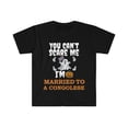 thumbnail image 1 of Can't scare me I'm Married to a Congolese  Unisex T-shirt S-3XL Halloween, 1 of 2