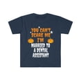 thumbnail image 1 of Can't scare me I'm Married to a Dental Assistant Unisex T-shirt S-3XL, 1 of 2