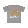 thumbnail image 1 of Can't scare me I'm Married to a Dentist Unisex T-shirt S-3XL Halloween, 1 of 2