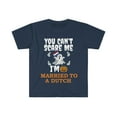 thumbnail image 1 of Can't scare me I'm Married to a Dutch  Unisex T-shirt S-3XL Netherlands, 1 of 2