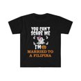 thumbnail image 1 of Can't scare me I'm Married to a Filipina Unisex T-shirt S-3XL Halloween, 1 of 2