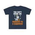 thumbnail image 1 of Can't scare me I'm Married to a Gabonese Unisex T-shirt S-3XL Halloween, 1 of 2