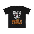 thumbnail image 1 of Can't scare me I'm Married to a Liberian  Unisex T-shirt S-3XL Liberia, 1 of 2