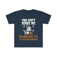 thumbnail image 1 of Can't scare me I'm Married to a Lithuanian  Unisex T-shirt S-3XL Lithuania, 1 of 2