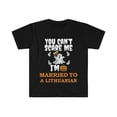 thumbnail image 1 of Can't scare me I'm Married to a Lithuanian  Unisex T-shirt S-3XL Lithuania, 1 of 2