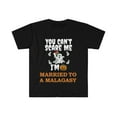 thumbnail image 1 of Can't scare me I'm Married to a Malagasy  Unisex T-shirt S-3XL Madagascar, 1 of 2