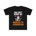 thumbnail image 1 of Can't scare me I'm Married to a Moroccan  Unisex T-shirt S-3XL Morocco, 1 of 2