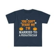 thumbnail image 1 of Can't scare me I'm Married to a Pediatrician Unisex T-shirt S-3XL, 1 of 2