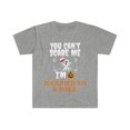 thumbnail image 1 of Can't scare me I'm Married to a Pole  Unisex T-shirt S-3XL Halloween Polish, 1 of 2