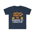 thumbnail image 1 of Can't scare me I'm Married to a Realtor Real Estate Unisex T-shirt S-3XL, 1 of 2