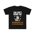 thumbnail image 1 of Can't scare me I'm Married to a Surinamese  Unisex T-shirt S-3XL Suriname, 1 of 2