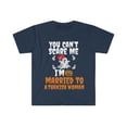 thumbnail image 1 of Can't scare me I'm Married to a Turkish woman  Unisex T-shirt S-3XL Turkey, 1 of 2