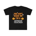 thumbnail image 1 of Can't scare me I'm a German teacher Unisex T-shirt S-3XL Halloween, 1 of 2
