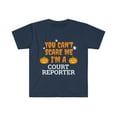 thumbnail image 1 of Can't scare me I'm a court reporter Unisex T-shirt S-3XL Halloween, 1 of 2