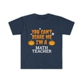 thumbnail image 1 of Can't scare me I'm a math teacher Unisex T-shirt S-3XL Halloween, 1 of 2