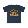 thumbnail image 1 of Can't scare me I'm a police officer Unisex T-shirt S-3XL Halloween, 1 of 2