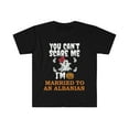 thumbnail image 1 of Can't scare me I'm married to an Albanian Unisex T-shirt S-3XL Halloween, 1 of 2