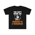 thumbnail image 1 of Can't scare me Married to Tanzanian Unisex T-shirt S-3XL Halloween Tanzania, 1 of 2