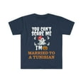 thumbnail image 1 of Can't scare me Married to Tunisian  Unisex T-shirt S-3XL Halloween Tunisia, 1 of 2