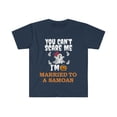 thumbnail image 1 of Can't scare me Married to a Samoan  Unisex T-shirt S-3XL Halloween Samoa, 1 of 2