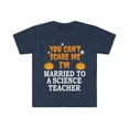 thumbnail image 1 of Can't scare me Married to a Science Teacher Unisex T-shirt S-3XL Halloween, 1 of 2