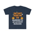 thumbnail image 1 of Can't scare me Married to an Account Manager Unisex T-shirt S-3XL Halloween, 1 of 2