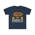 thumbnail image 1 of Can't scare me Married to an Anthropologist Unisex T-shirt S-3XL Halloween, 1 of 2