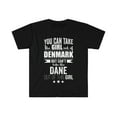thumbnail image 1 of Can't take Danish Pride out of Girl Unisex T-shirt S-3XL  Denmark Proud, 1 of 2