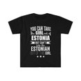 thumbnail image 1 of Can't take Estonian Pride out of Girl Unisex T-shirt S-3XL Estonia Proud, 1 of 2