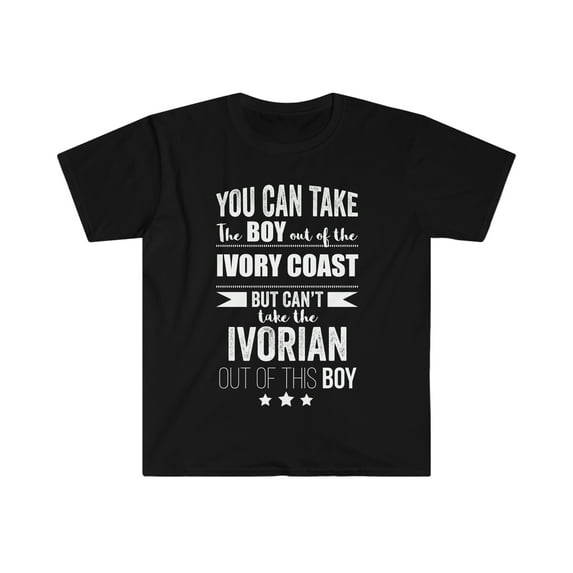 Can't take Ivorian Pride out of the Girl Unisex T-shirt S-3XL Cote d'ivoire