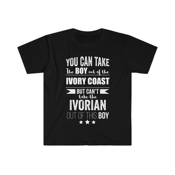 Can't take Ivorian Pride out of the Girl Unisex T-shirt S-3XL Cote d'ivoire