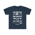 thumbnail image 1 of Can't take Salt Lake City Pride out of the boy Unisex T-shirt S-3XL, 1 of 2