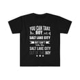 thumbnail image 1 of Can't take Salt Lake City Pride out of the boy Unisex T-shirt S-3XL, 1 of 2