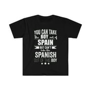 Can't take Spanish Pride out of the boy Spain Unisex T-shirt S-3XL Proud