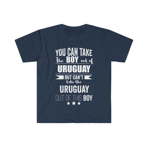 Can't take Uruguayan Pride out of boy Unisex T-shirt S-3XL Uruguay Proud