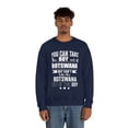 thumbnail image 1 of Can't take the Botswana Pride out of the boy Unisex Sweatshirt S-2XL, 1 of 5