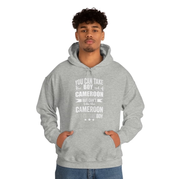 Can't take the Cameroon Pride out of the Boy Unisex Hoodie, S-5XL Proud