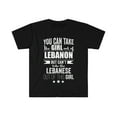 thumbnail image 1 of Can't take the Lebanese Pride out of the Girl Unisex T-shirt S-3XL Proud, 1 of 2